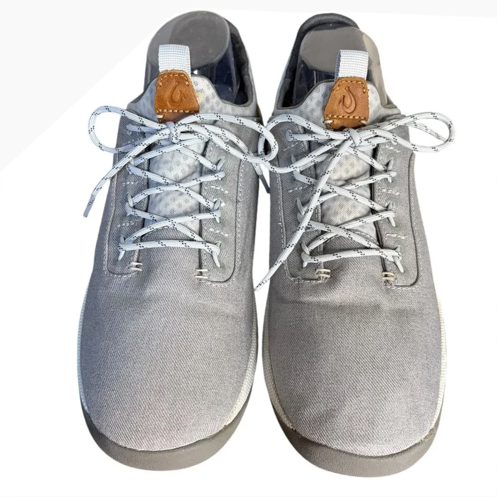 OluKai Fog Nanea‎ Li Fair Drop-In Heel Textile Sneaker Men's Size 10.5